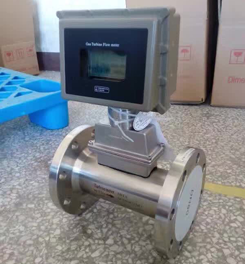 一体化气体涡轮流量计产品图