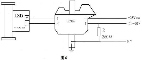 实验室液体流量计本安防爆型接线图